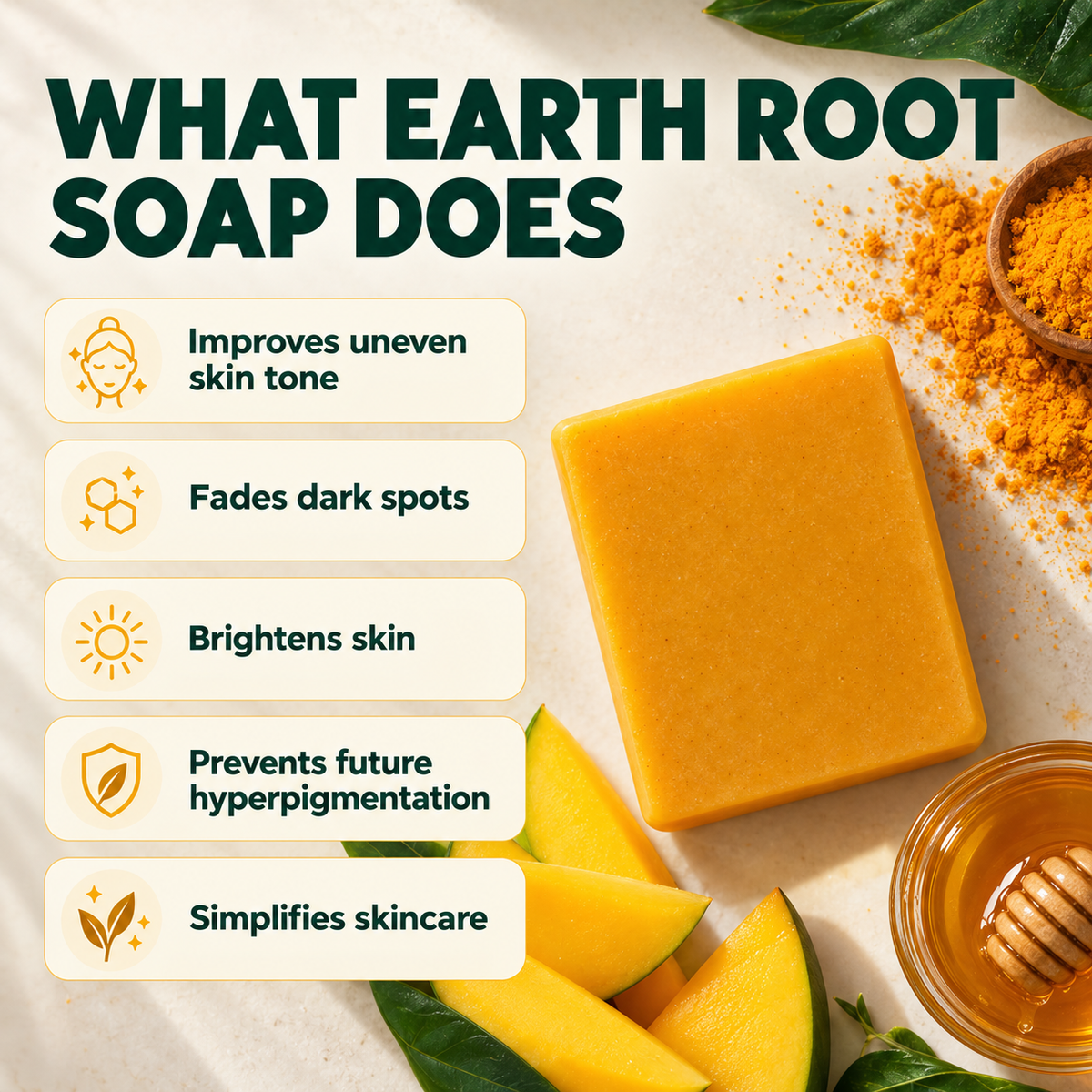 Earth Root Brightening Soap Bar