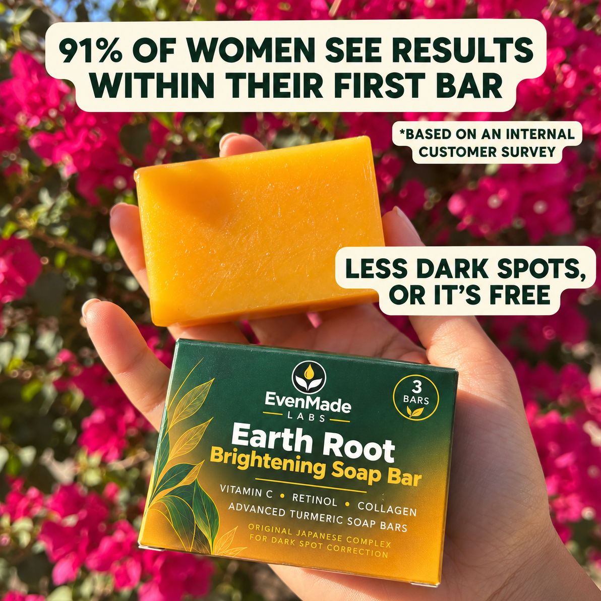 Earth Root Brightening Soap Bar